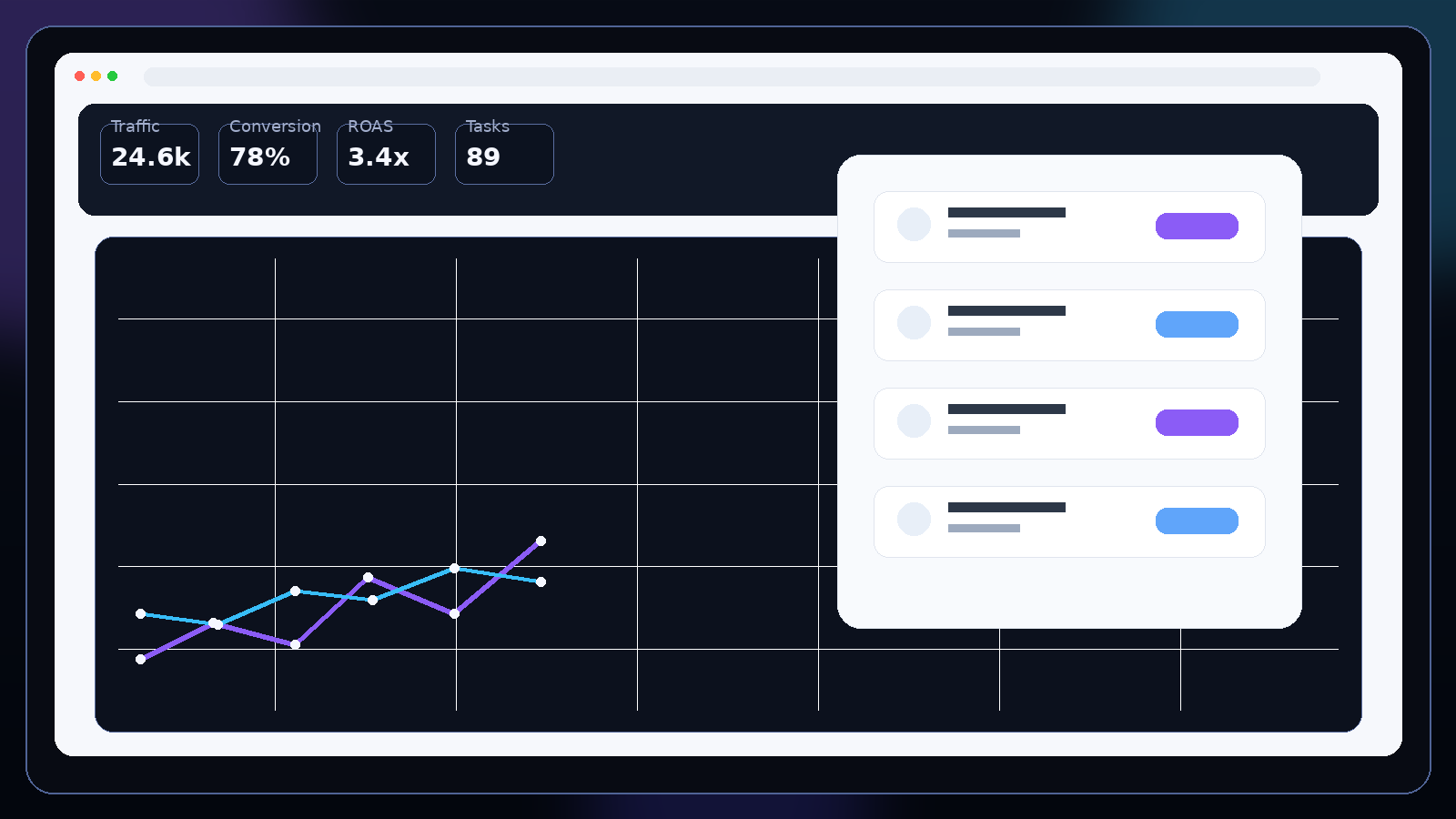 Client Service Portal preview